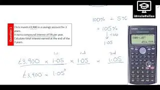 Compound Interest & Depreciation (Grade 4/5) (PART ONE)