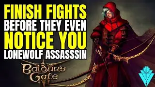 Baldurs Gate 3 GOD Tier Build Assassin / Gloomstalker / Warlock Kill Enemies Before They Even Notice