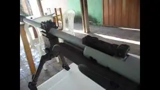 CARABINA CBC NITRO X1000 5.5 Cal.22 ( LUNETA TASCO 3-9X40 EG  ) Bipé Para Cano Com Trilho