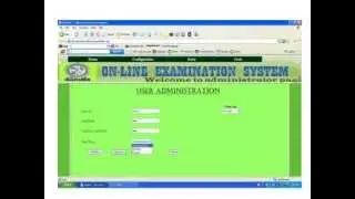 Online Examiantion System Project in Java