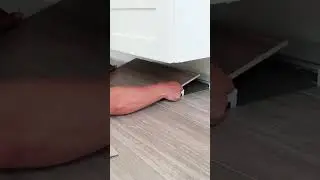 I hate tiling under floating cabinets lol 