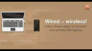 2 minute main mobile se laptop Mai data kaiser laye