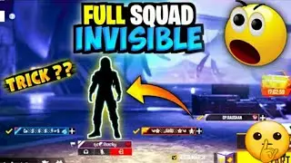 FREE FIRE NEW INVISIBLE GLITCH 🤣🤣