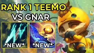 FIRST TEEMO GAME WITH THE NEW ITEMS + BUFFS!!