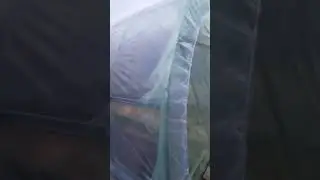 Накрываем теплицу пленкой без спец креплений , проще не бывает.