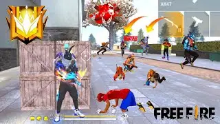 ff smooth graphics gameplay🧐 solo vs squad😎 free fire india 🇮🇳