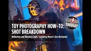 Toy Photography Tutorial: Reflecting & Blocking Light Featuring Mezco Doc Noc