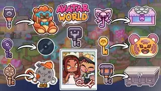 🔑All the Secret Keys in Stardust City! The World of Avatar