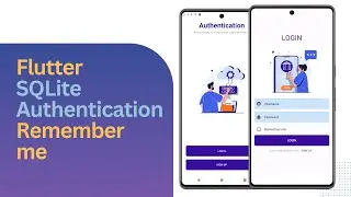 Flutter SQLite LOGIN & SIGN UP | Remember me [2023] | Save Login Session | Ep - 2