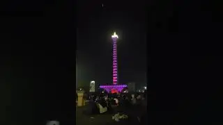 Pertunjukan Video Mapping di Monas (2) | Malam Tahun Baru 2020