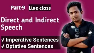 Indirect speech of Imperative SentencesIndirect Speech of Optative Sentences