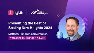 Scaling New Heights 2024: Matthew Fulton Interviews Janelle, Brandon and Kylie at the Fyle Booth