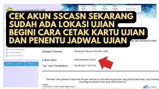 Sudah Bisa Cetak Kartu Ujian PPPK 2023 Lokasi Ujian Sudah Muncul Tapi Untuk Jadwalnya?