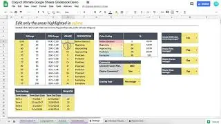 Delete Unused Grade Sheets and Change Grade Settings in Gradebook for Google Drive