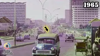 Jakarta in the Past, 1965 | Colorful Rare Videos