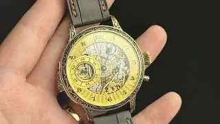 Минутный репетир LeCoultre 1920 годов, скелетон по идее клиента