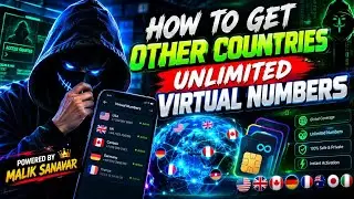 🔥 HOW TO GET OTHER COUNTRIES UNLIMITED VIRTUAL NUMBERS 🌍📱