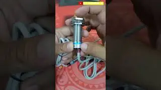 cara pasang pengkabelan sensor proximity #industrialautomation