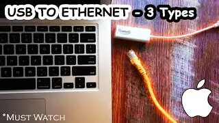 USB to Ethernet Adapter | Connect Ethernet to Macbook Air / Pro in Tamil | USB, C-type, thunderbolt
