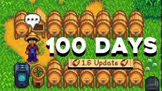 I Played 100 Days of Stardew Valley - The Movie