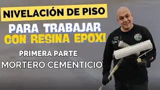 🤔COMO COLOCAR MORTERO CEMENTICIO PARA TRABAJAR CON RESINA EPOXI
