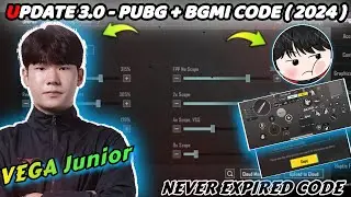 UPDATE 3.0 | VEGA JUNIOR SENSITIVITY | JUNIOR SENSITIVITY CODE | JUNIOR CONTROL CODE