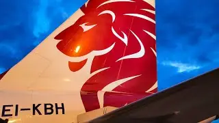 Дневная посадка в г. Атырау, авиакомпания FlyArystan, A320neo, EI-KHB, 12.10.2022.