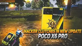 DESTROYING NEW MODE ☠️😈- POCO X6 PRO 🥵 DIMENSITY 8300 ULTRA ( SMOOTH + 90 FPS GAMEPLAY) PUBG/BGMI.