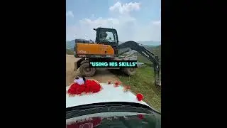 This Excavator Operator Did the Impossible 🚜