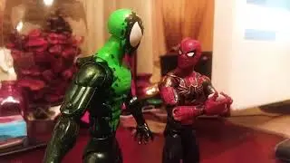 Spider man vs Lasher stop motion