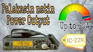 IC-229 Upgrading RF Power Output|Icom IC-229H