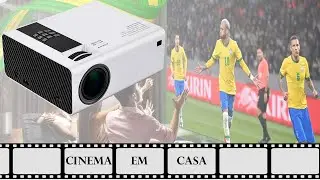Projetor Led Y6 Wifi 200 Polegadas 3000 Luméns Hdmi Bivolt