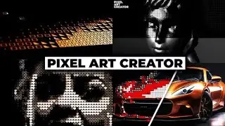 Pixel Art Creator After Effects Template | Copied content Templates