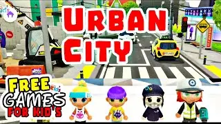 Urban City Stories Gameplay Review | Games For Kids | Official PlayToddlers by SEGUI