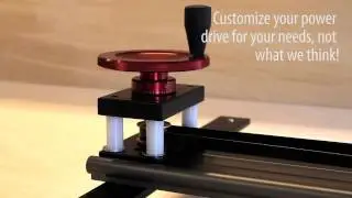 Z Slider - The Bolt on DSLR Slider Drive System for Igus rails