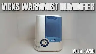 VICKS WarmMist Humidifier UNBOXING