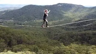 Engineers Highline with Gerald the Caterpillar (Blue Mountains 2023)