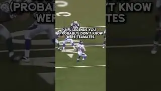 NFL Legends You (Probably) Didn’t Know Were Teammates #nfl
