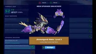 Brawlhalla - Day 1 Level 3 Mako - Brawlhalla Battlepass Season 3