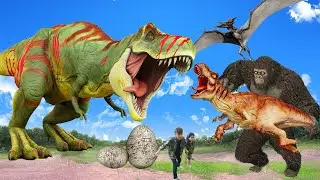 Jurassic World Evolution 2: Park Managers’ Collection Pack | T-rex Vs Anaconda | Jurassic Park