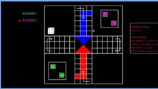 Ludo Board Game OpenGL Graphics Demo