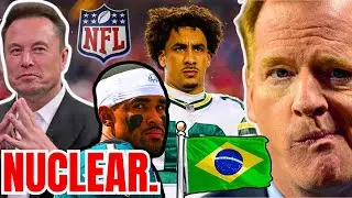 NUCLEAR! NFL Facing BACKLASH for Packers Eagles Game in Brazil after X Twitter BAN in Country!