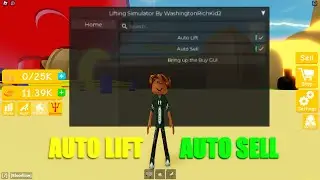 Lifting Simulator Simple Script | Auto Lift, Auto Sell