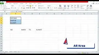 Titik dua otomatis di excel #Shorts