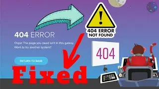 What is 404 Error or Page Not Found ? Blogger 404 Error Problem solve || 404 ERROR Fix ||