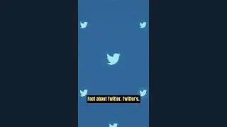 Twitter Fact. #twitter #twitterfacts #socialmedia #shorts #viral #facts #amazingfacts #information