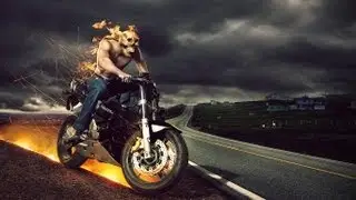 Hell Rider - Manipulation Tutorial (PSD Box)