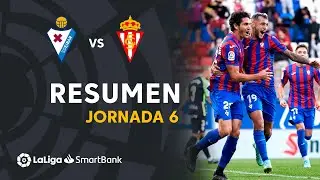 Highlights SD Eibar vs Real Sporting (3-2)