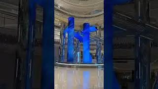 Mall decoration with PixLED flex modules.