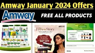 Amway January 2024 offer | Amway offer this month | Amway offers January 2024 .